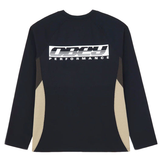 Long Sleeve Obey Delta Knit LS - Black Multi