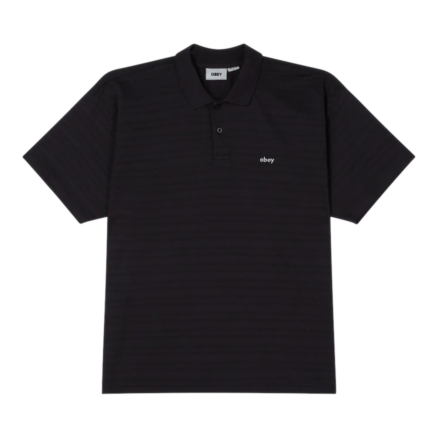 Polo Obey Nash Bigwig Polo SS -Digital Black Francis Concept