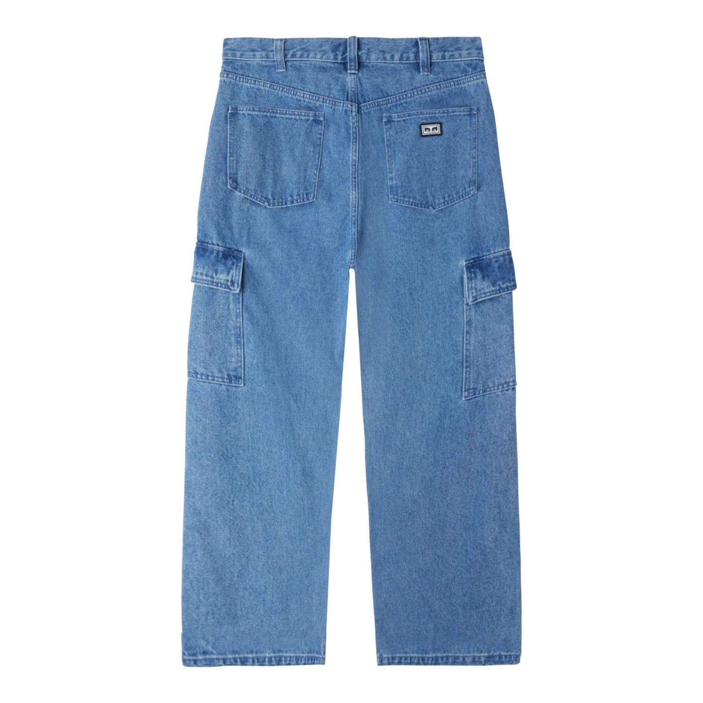 Jeans Obey Bigwig Cargo Denim Pant - Light Indigo