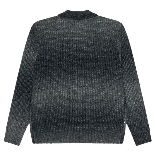 Cardigan Obey Anton Gradient Cardigan - Charcoal Multi