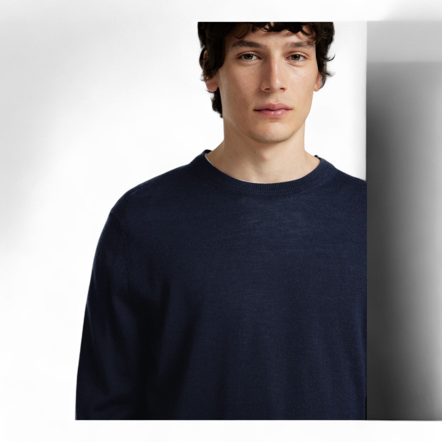 SELECTED HOMME SLHTRAY LS KNIT MERINO CREW NECK NOOS Francis Concept