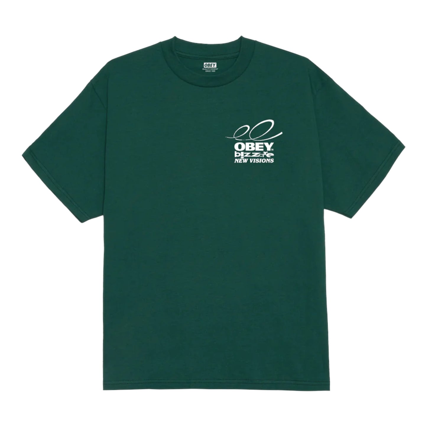 T-Shirt Obey Bizzarre New Visions Tee - Rain Forest Francis Concept