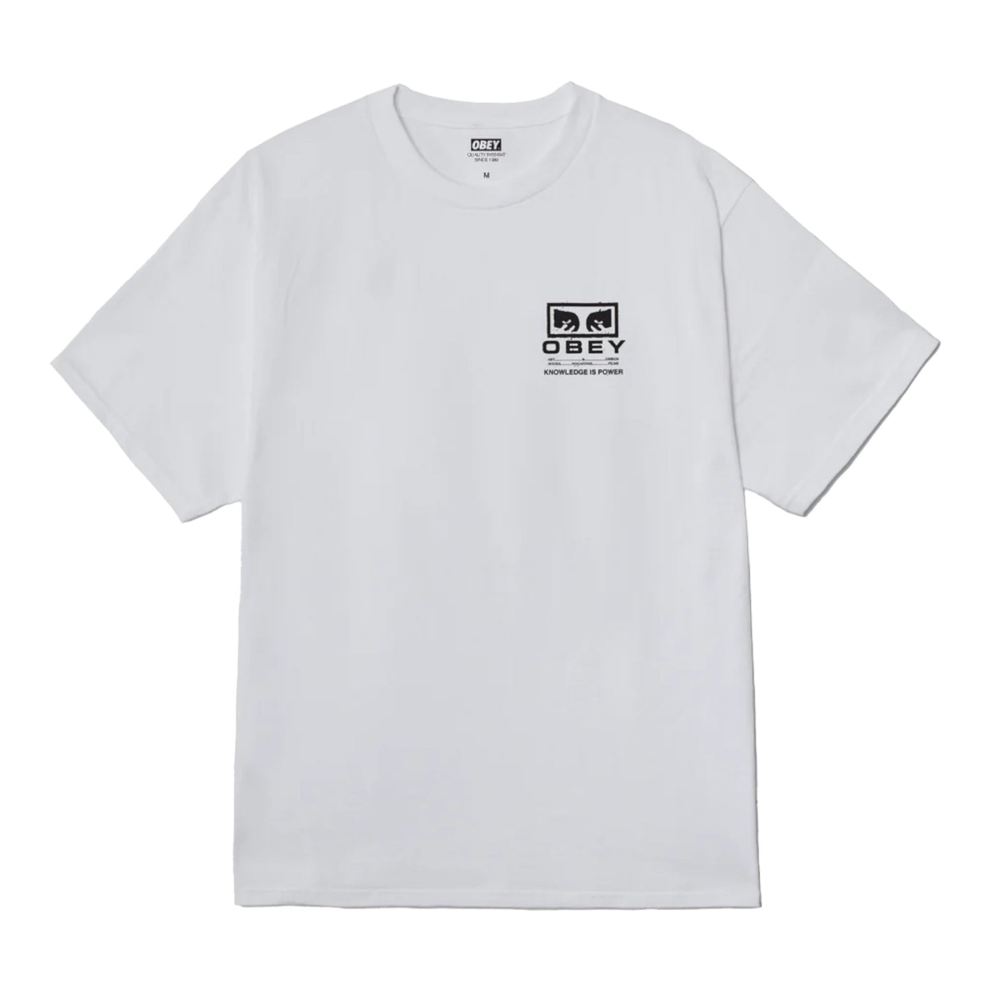 T-Shirt Obey Permission Tee - White