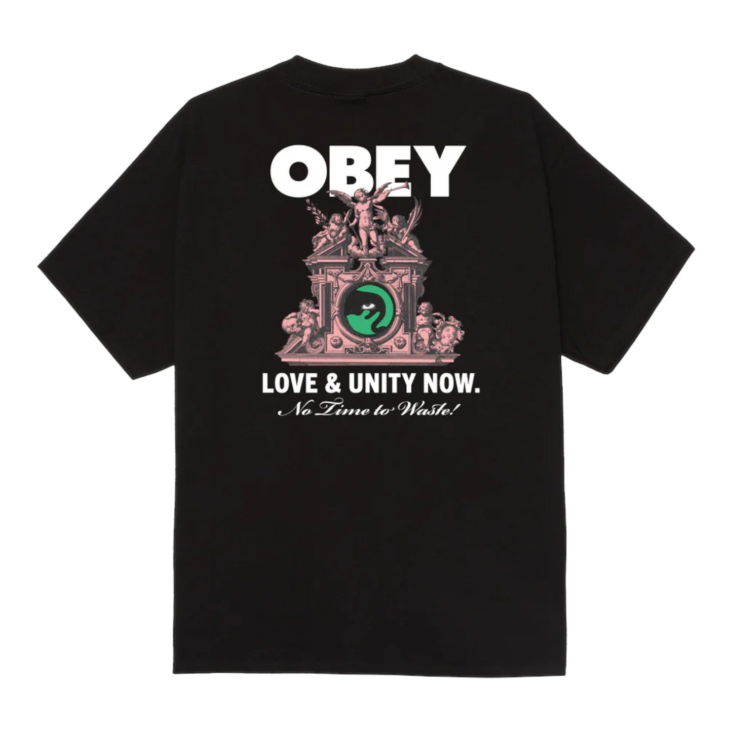 T-Shirt Obey Love & Unity Now Tee - Black Francis Concept