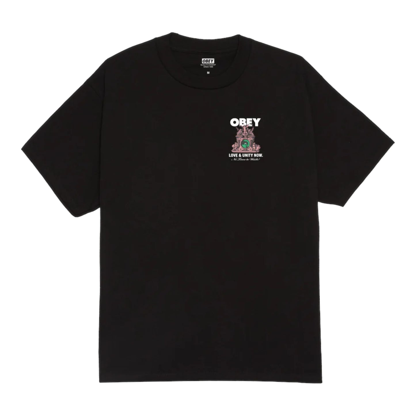 T-Shirt Obey Love & Unity Now Tee - Black Francis Concept