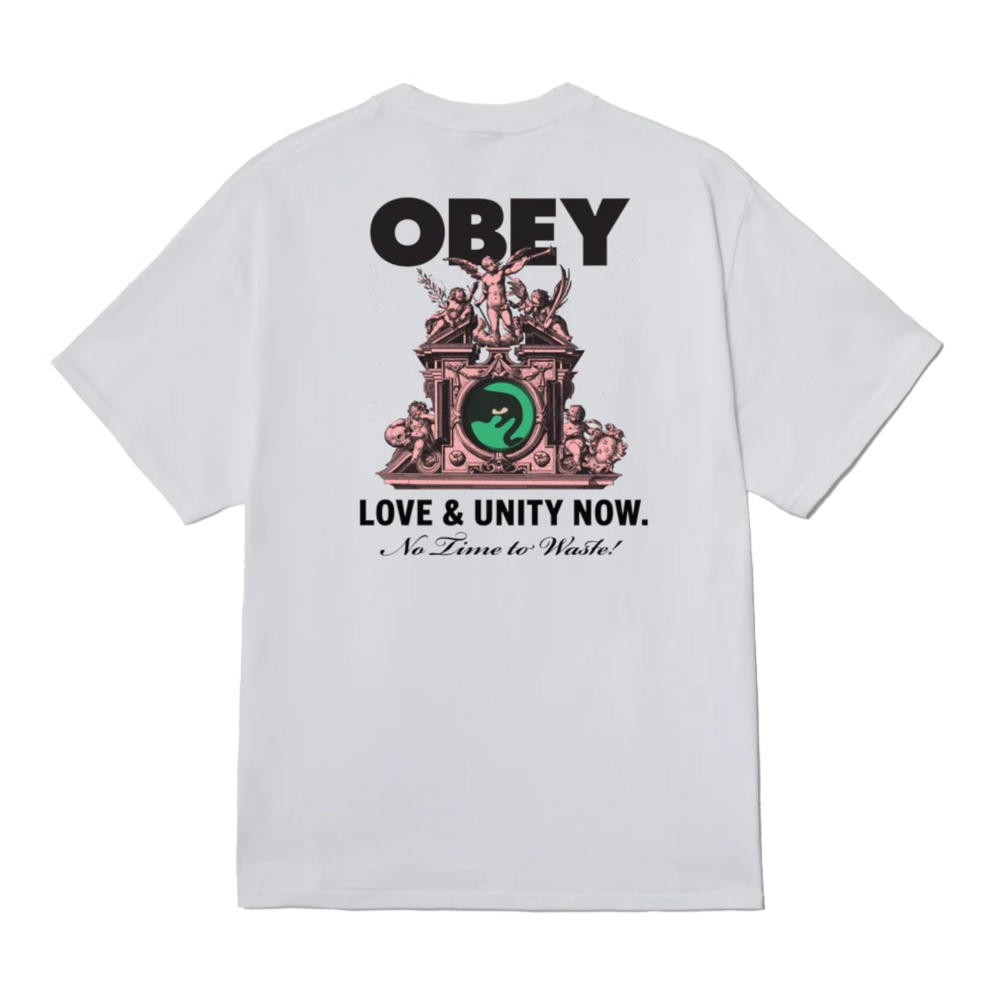 T-Shirt Obey Love & Unity Now Tee - White Francis Concept