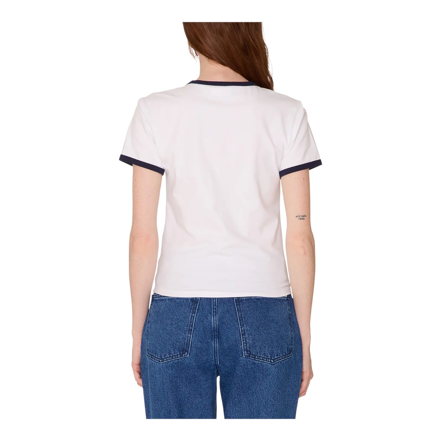 T- Shirt Obey Tyler Ringer SS - White Francis Concept