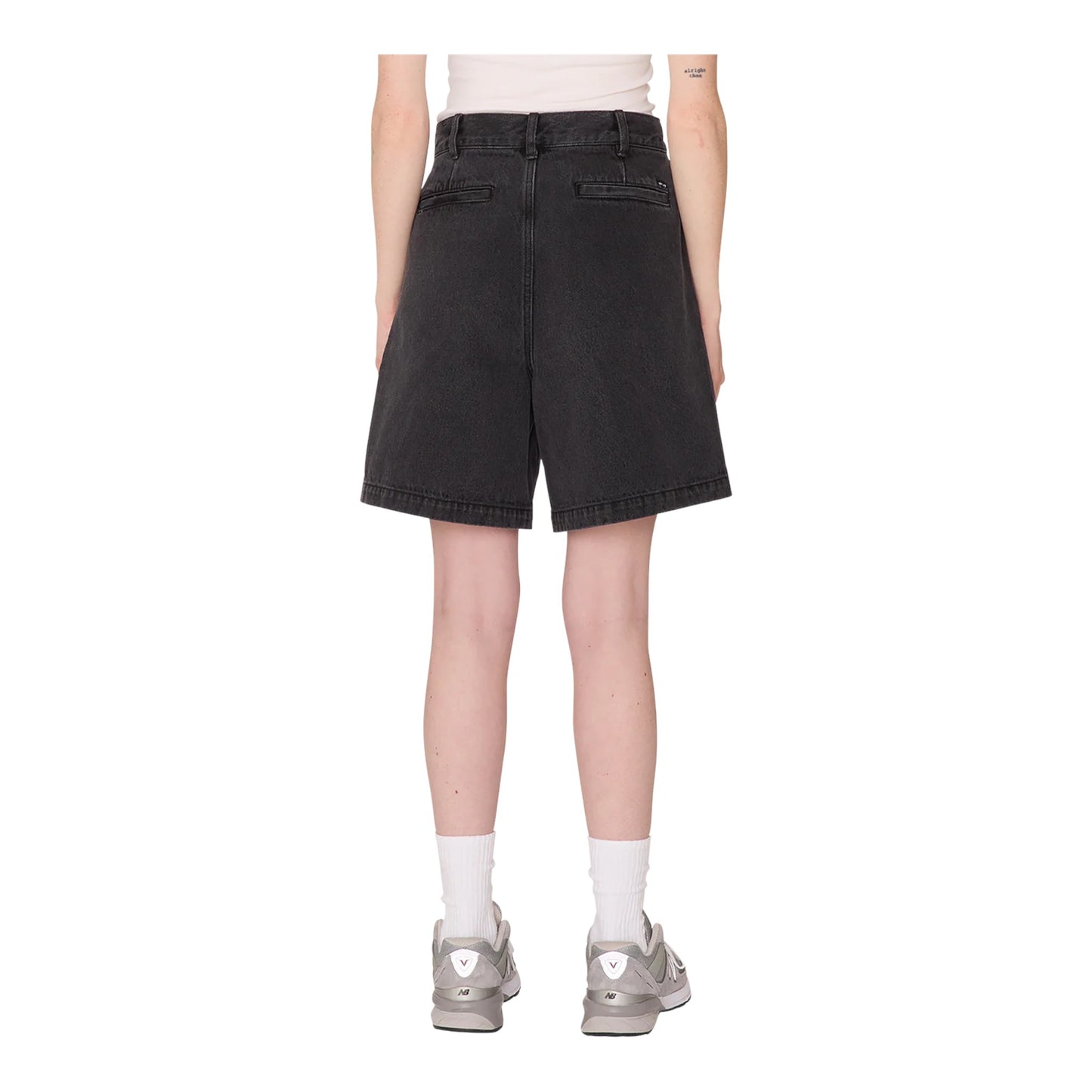 Shorts Donna Obey Shift Panel Short - Digital Black
