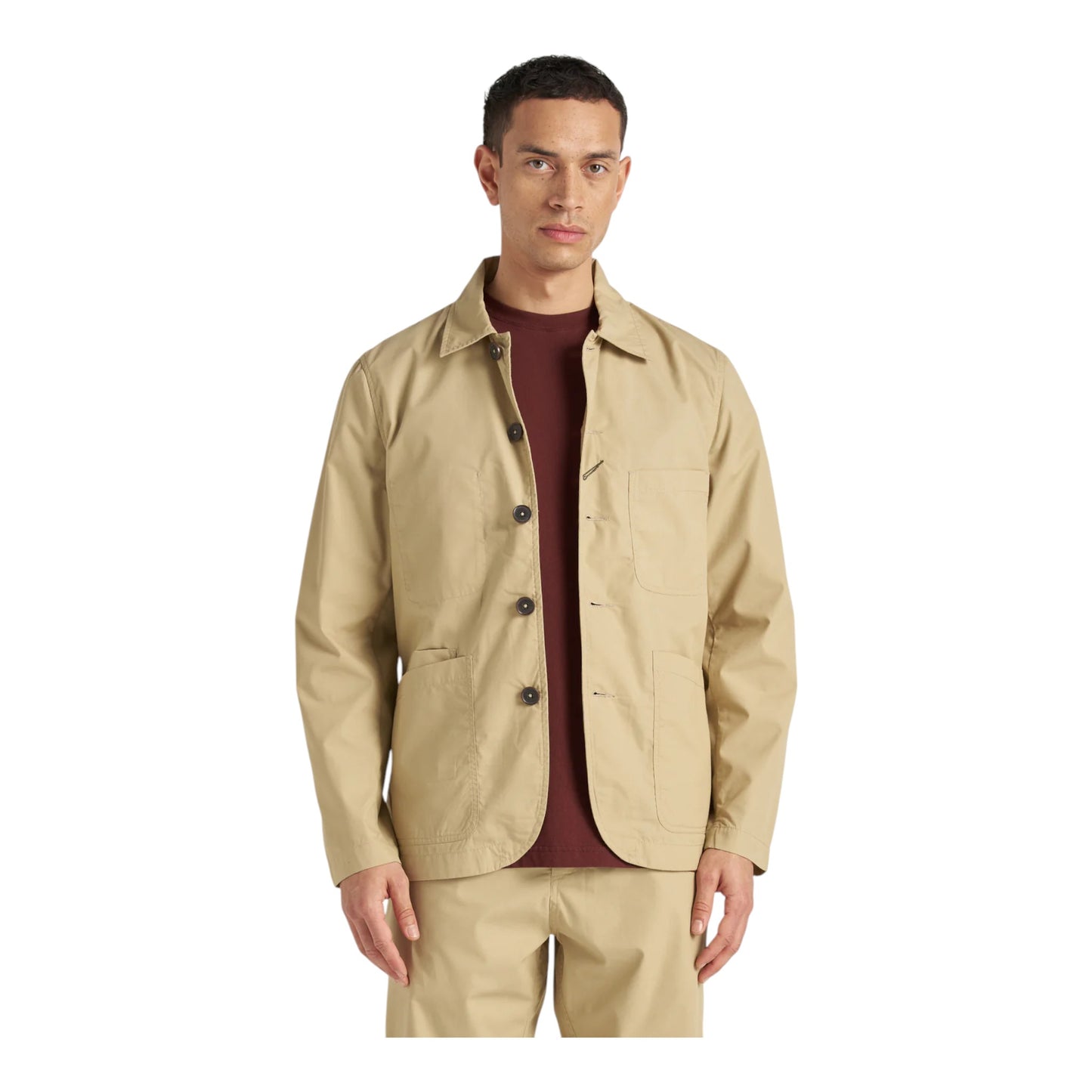 Giacca Universal Works Bakers C Jacket - Sand