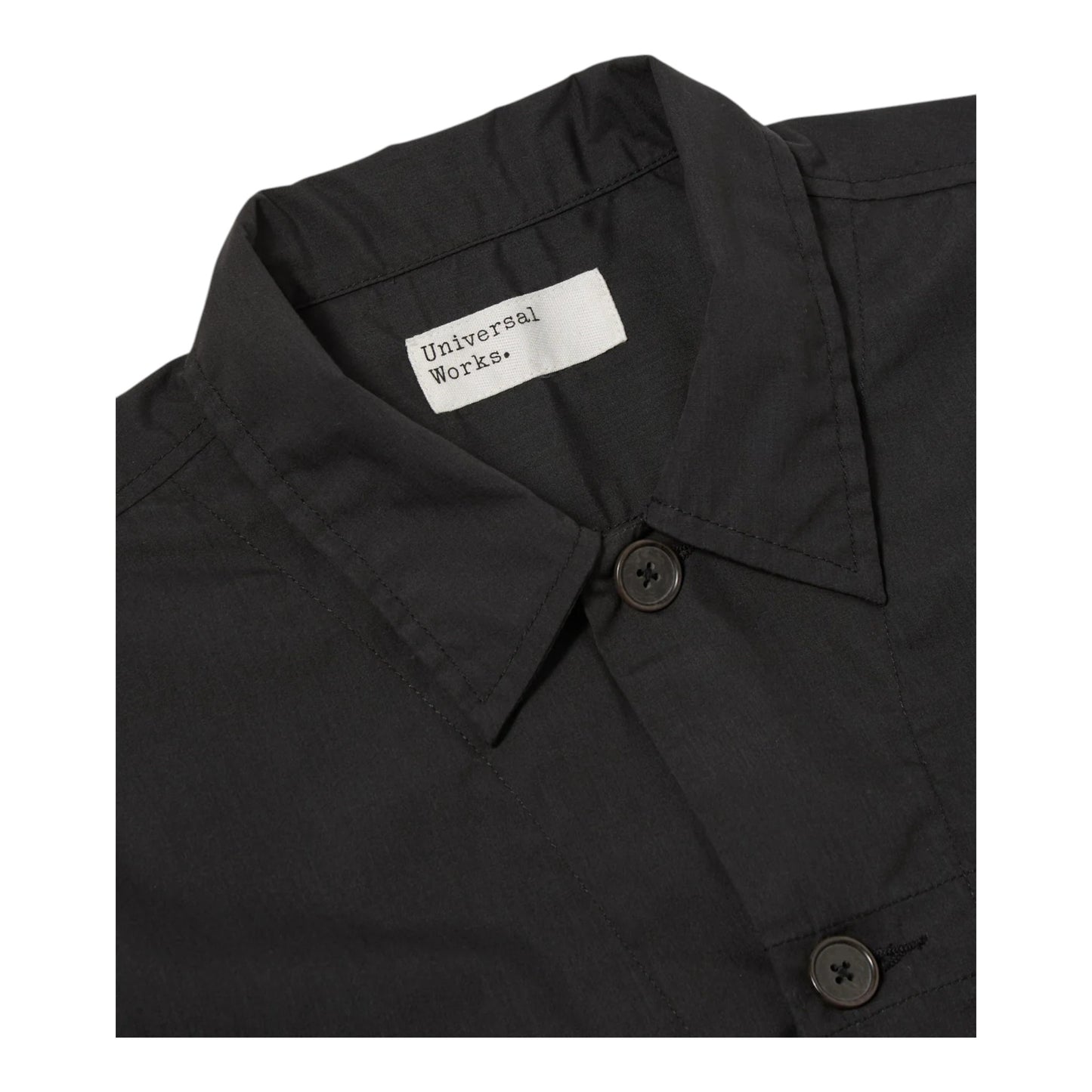 Camicia Universal Works Tech Overshirt - Black Francis Concept
