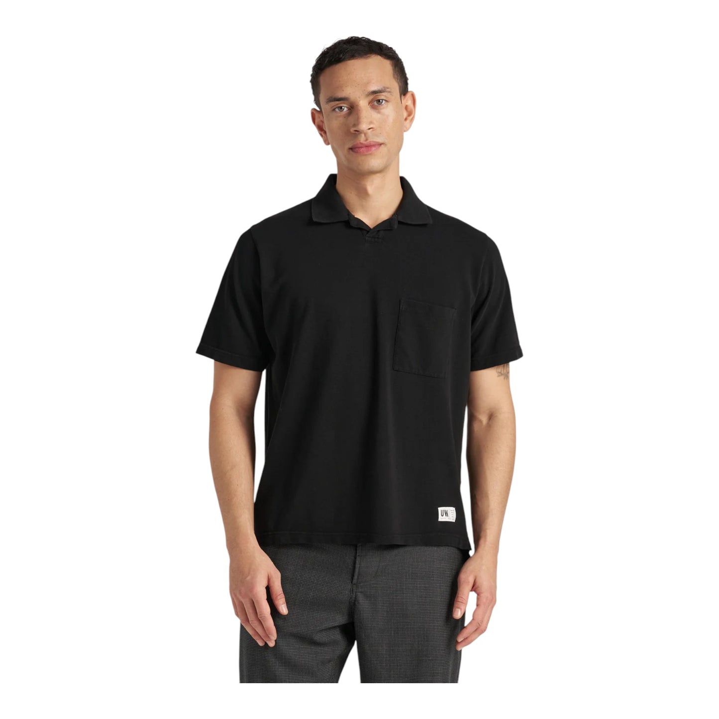 Polo Universal Works Vacation Polo - Black Francis Concept