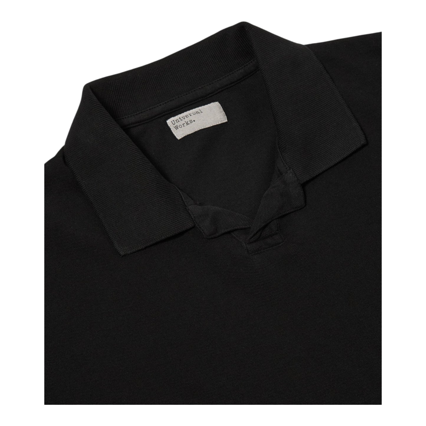 Polo Universal Works Vacation Polo - Black Francis Concept