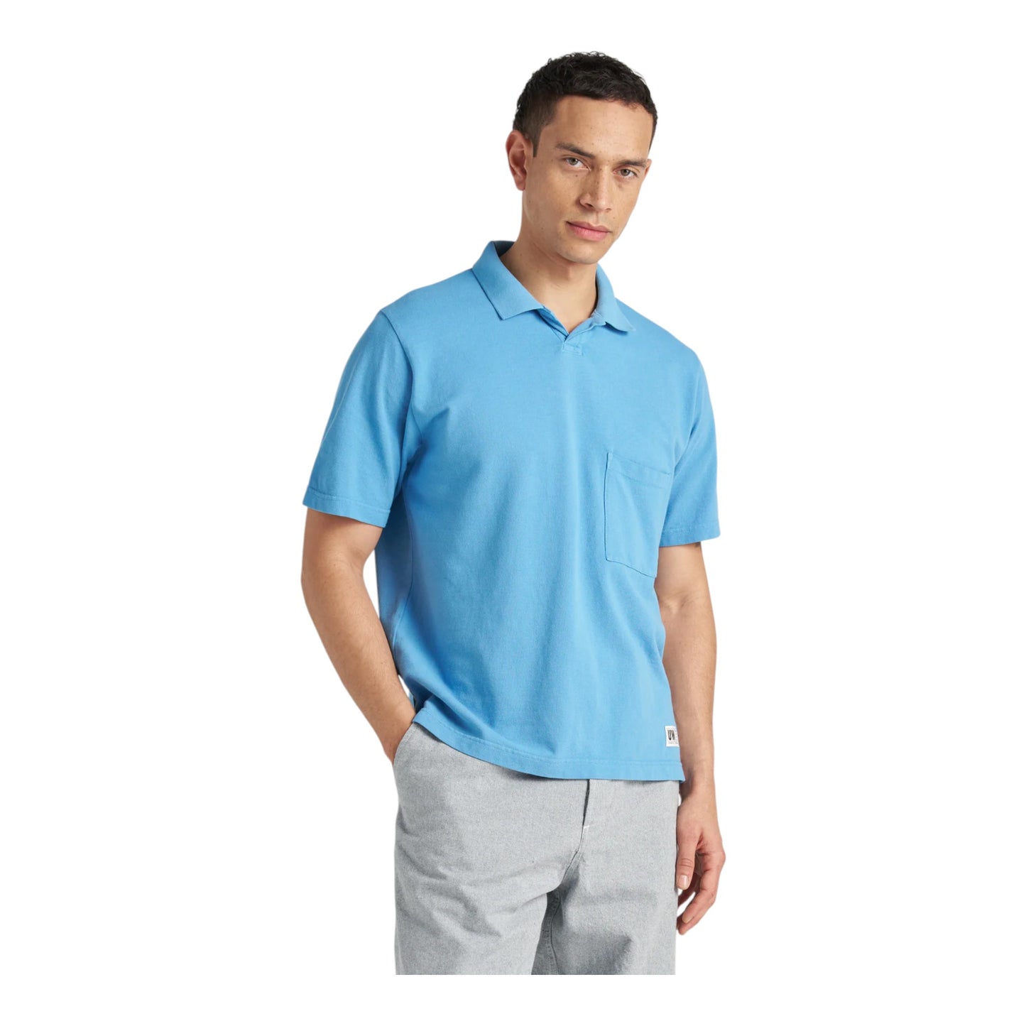 Polo Universal Works Vacation Polo - Summer Blue Francis Concept