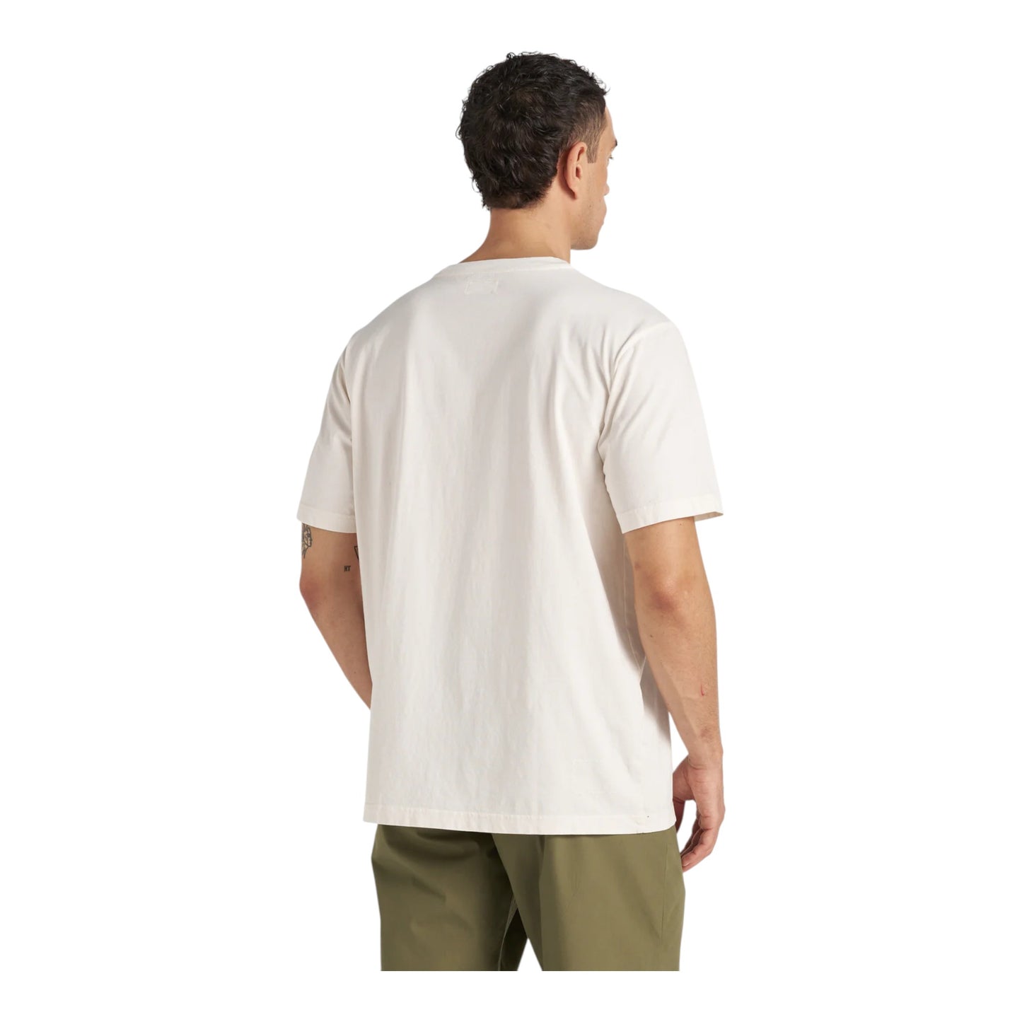 T-Shirt Universal Works Print Pocket Tee - Ecru Francis Concept