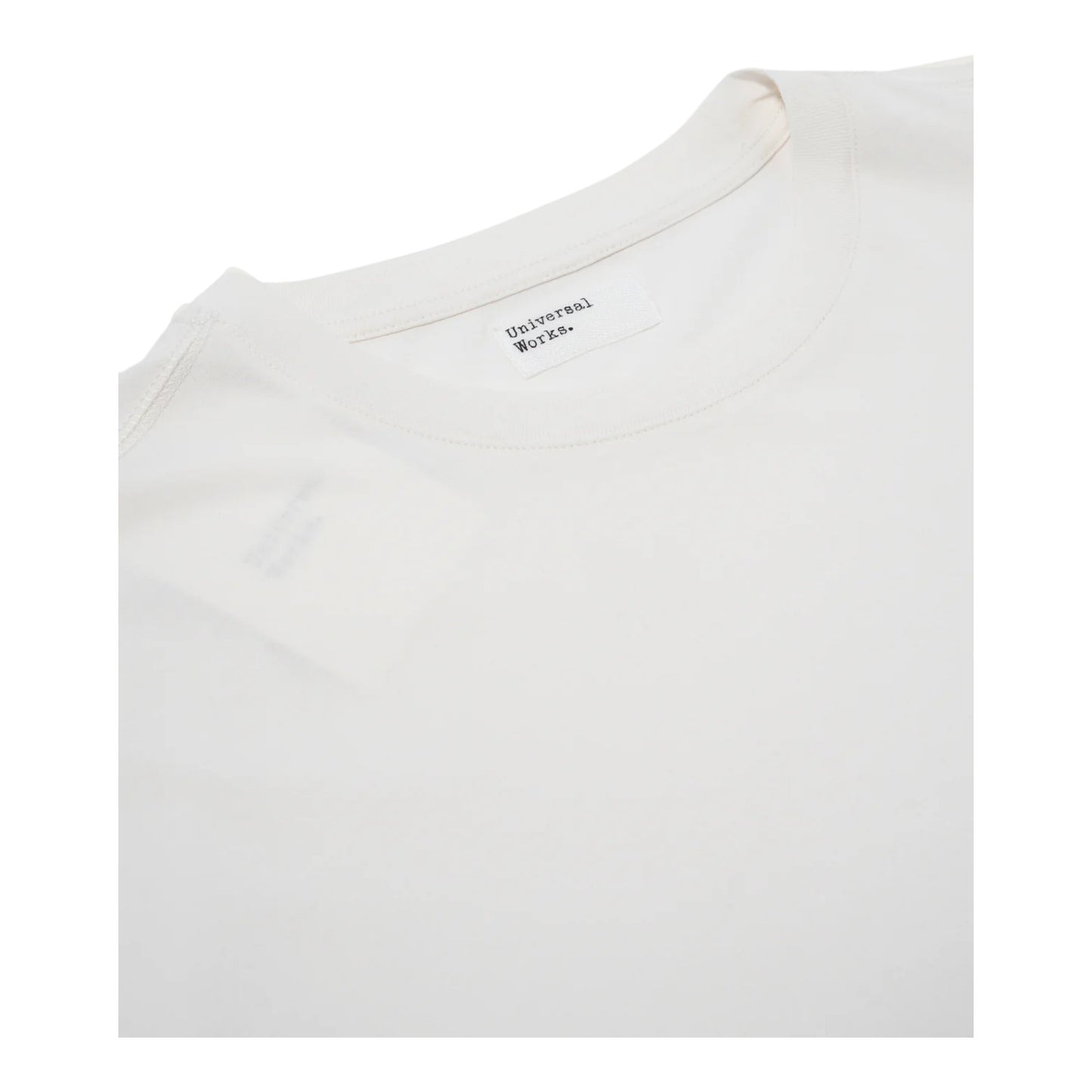T-Shirt Universal Works Print Pocket Tee - Ecru Francis Concept