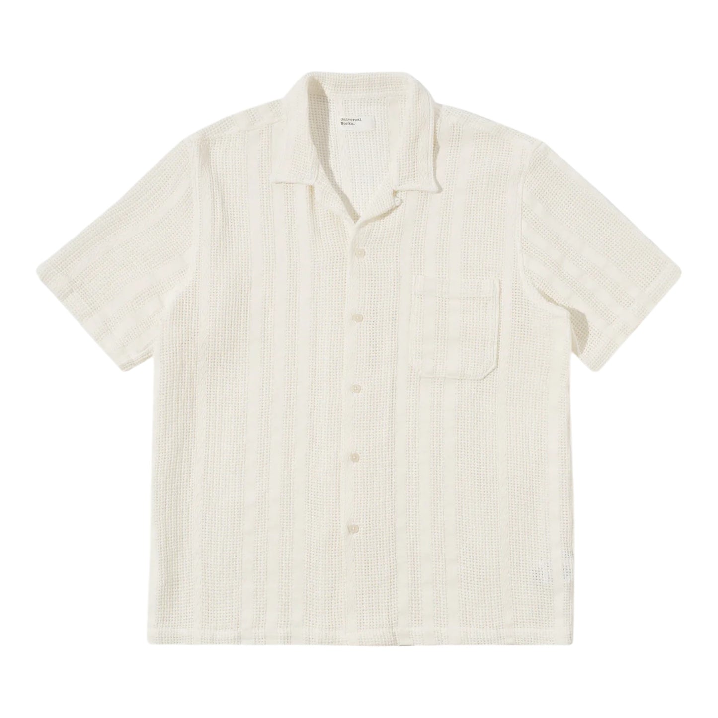 Camicia Universal Works Road Shirt - Ecru