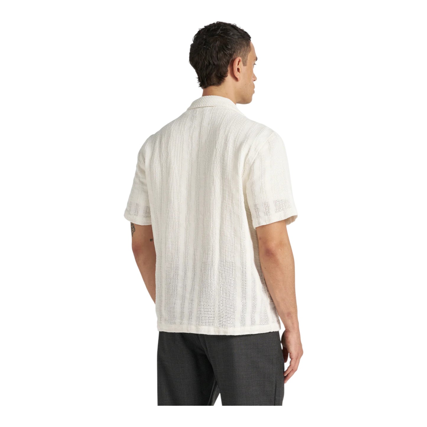 Camicia Universal Works Road Shirt - Ecru