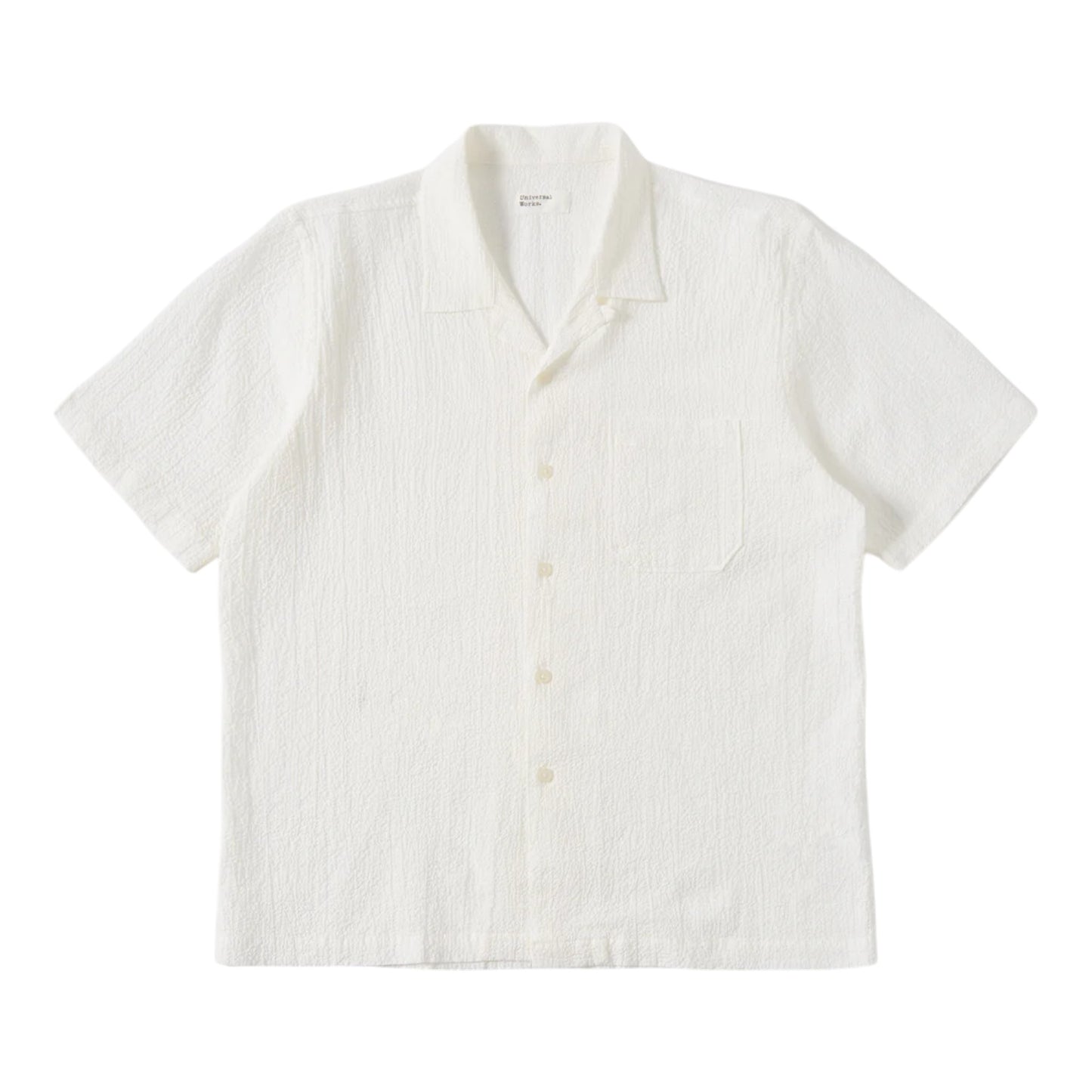 Camicia Universal Works Road Shirt - White