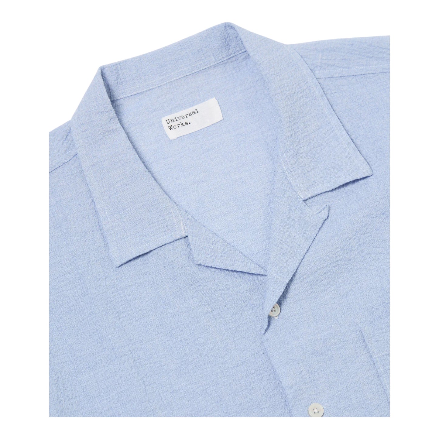 Camicia Universal Works Road Shirt - Pale Blue