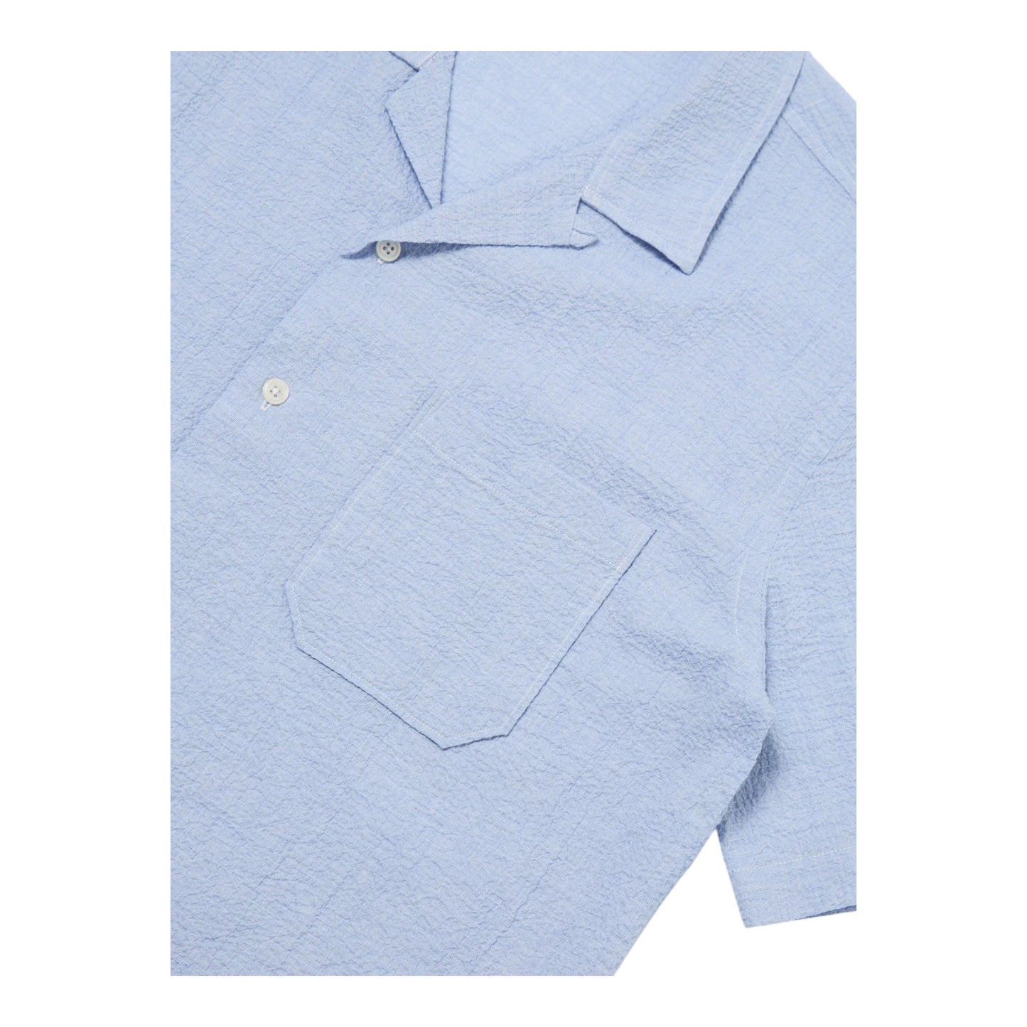 Camicia Universal Works Road Shirt - Pale Blue