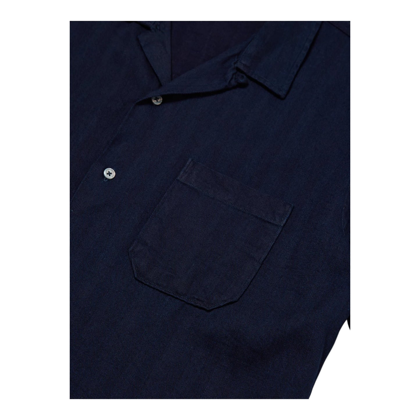 Camicia Universal Works Road Shirt - Washed Indigo Francis Concept
