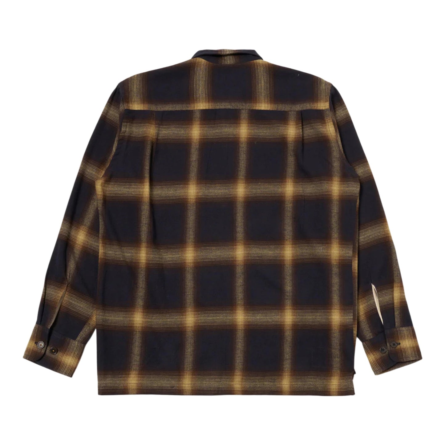 Camicia Universal Works Utility Shirt Canyon Check - Navy