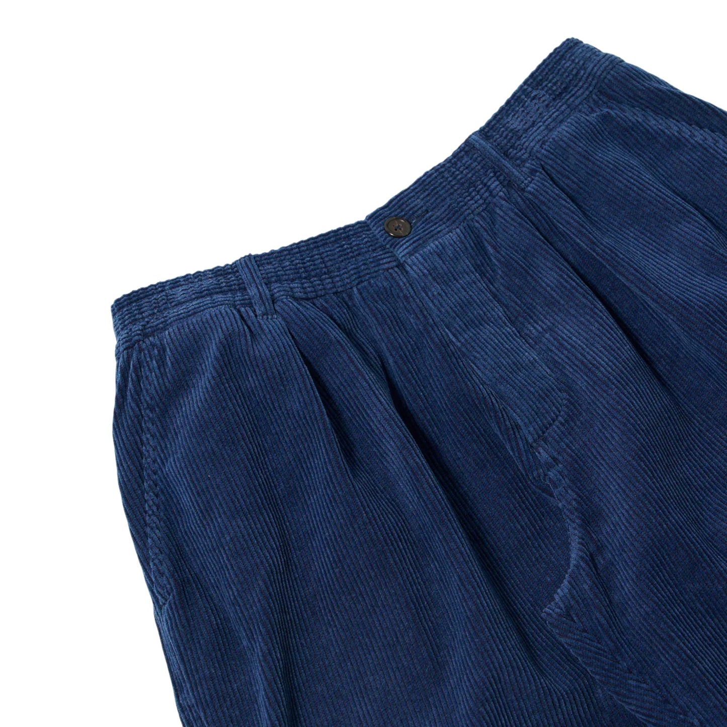Pantaloni Universal Works Oxford Pant Recycled indigo Cord - Indigo