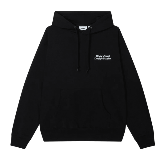 Felpa Obey Visual Design Studio Fleece - Black