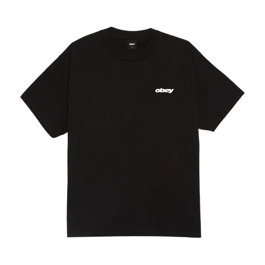 T-Shirt Obey Vhs Tee - Black