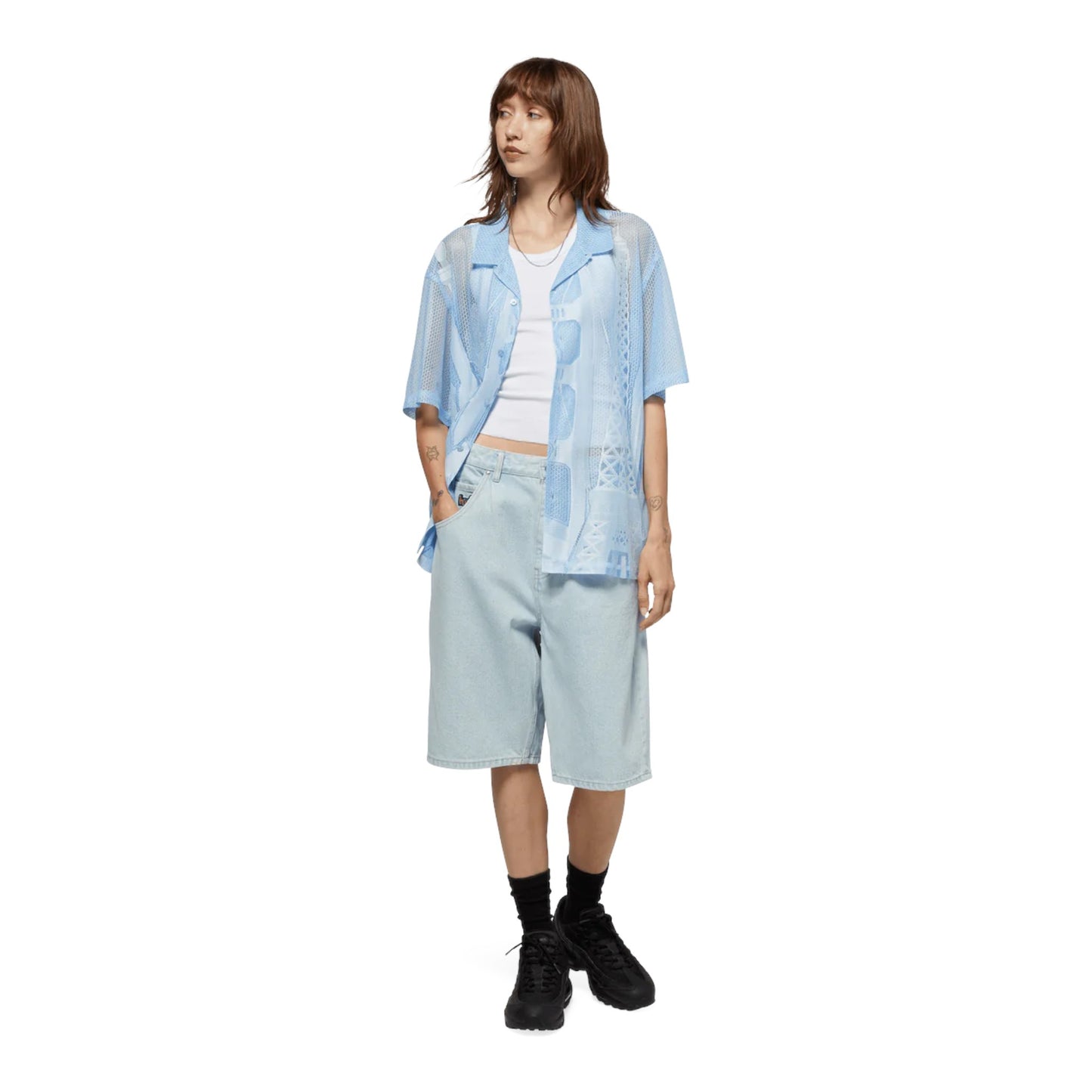 Bermuda Huf Cromer Short - Light Blue