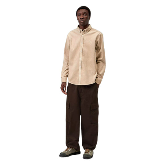 Camicia Carhartt Wip L/S Madison Cord Shirt - Wall