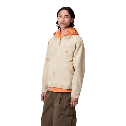 Giacca Carhartt Wip OG Detroit Jacket - Dusty H Brown Chalk Wash