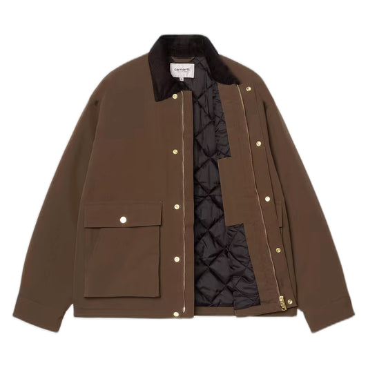 Giacca Carhartt Wip Quentin Jacket - Tobacco / Black