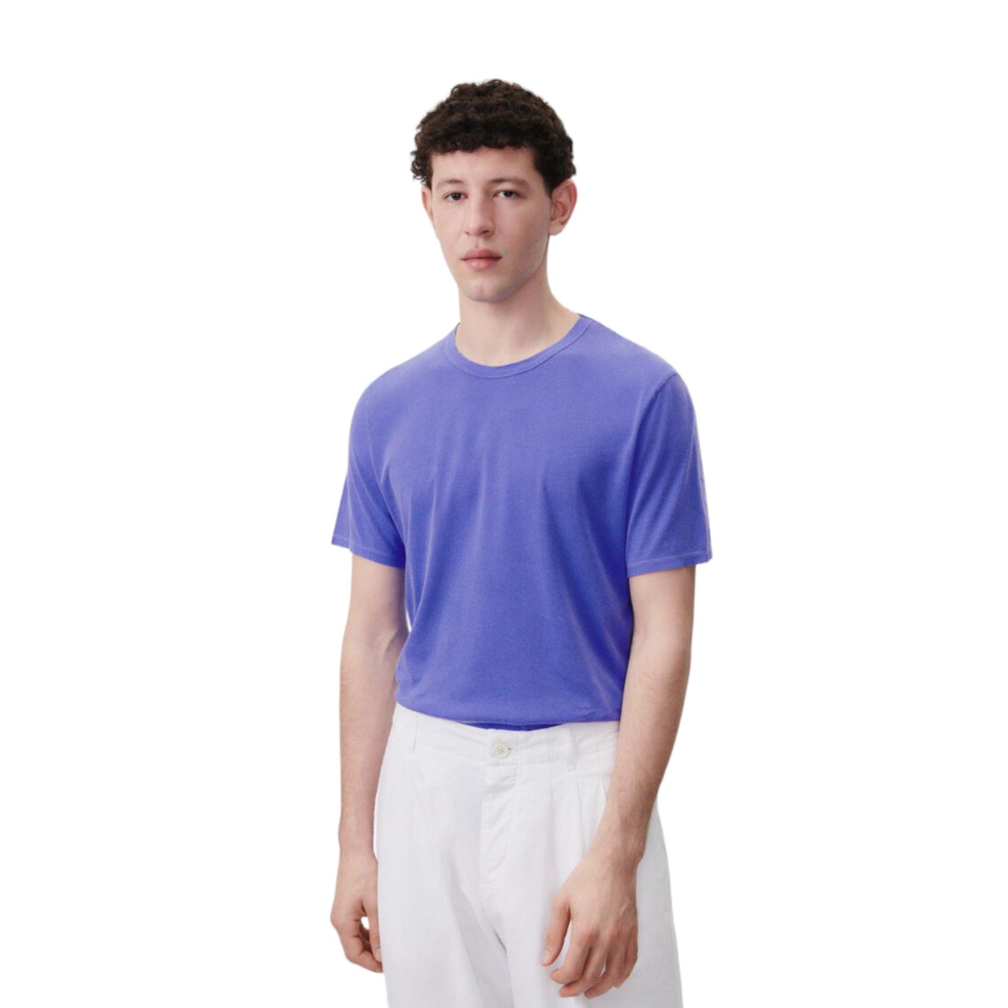 T-Shirt Uomo American Vintage Man Tee Shirt Devon - Blu Francis Concept