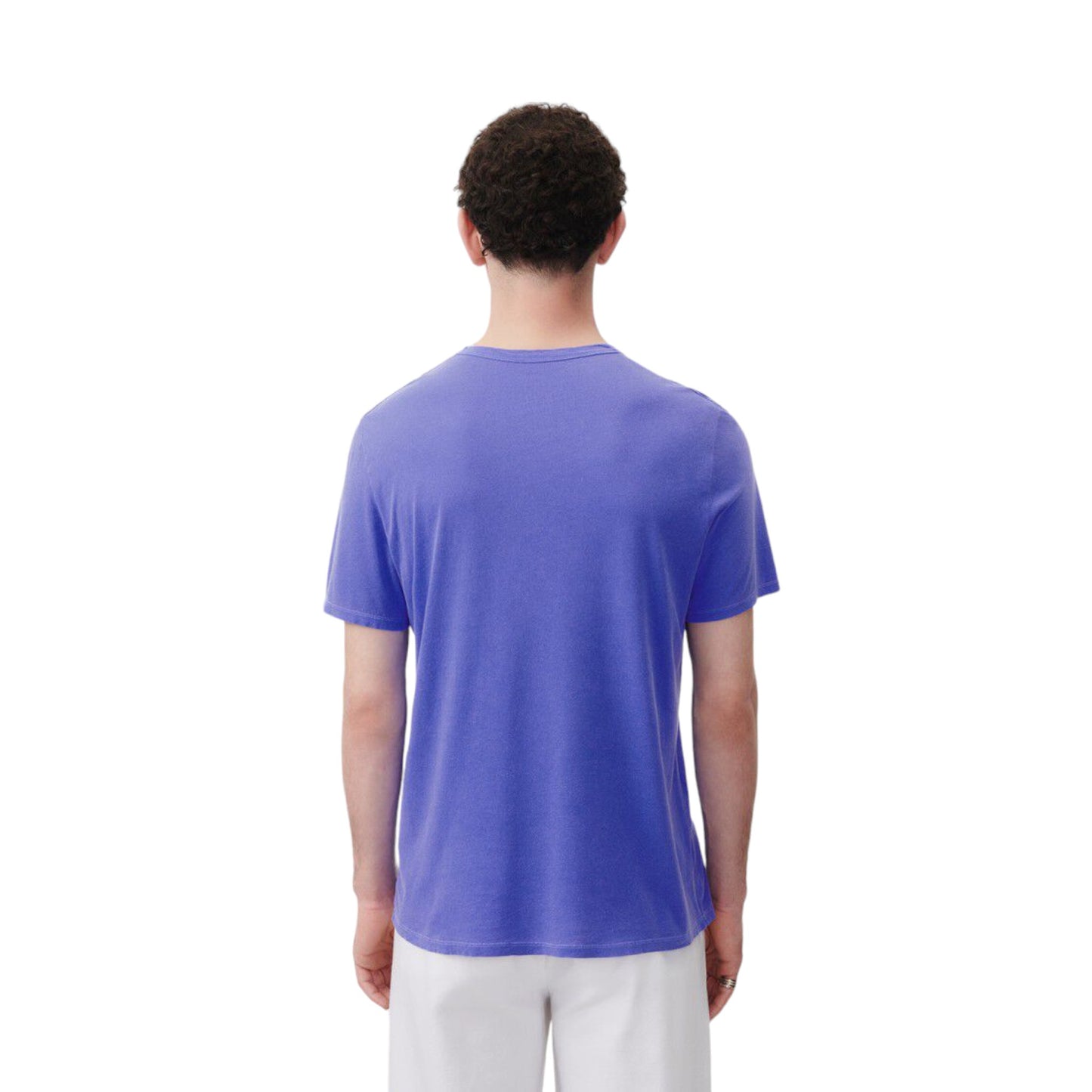 T-Shirt Uomo American Vintage Man Tee Shirt Devon - Blu Francis Concept
