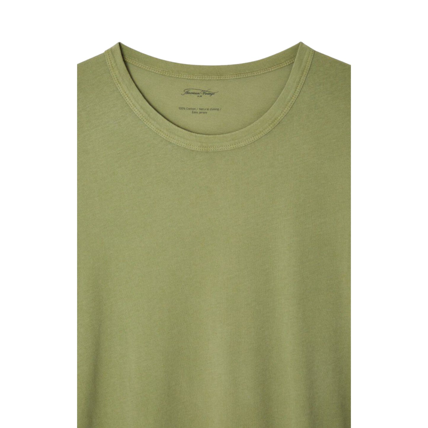 T-Shirt Uomo American Vintage Man Tee Shirt Devon - Verde Francis Concept