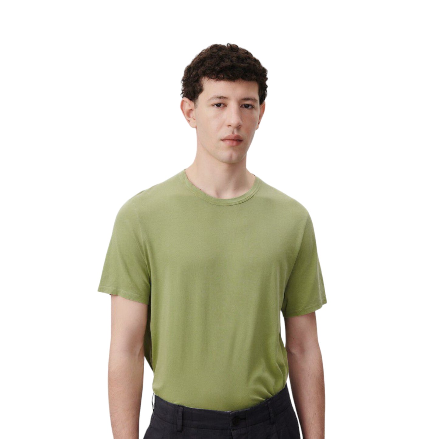 T-Shirt Uomo American Vintage Man Tee Shirt Devon - Verde Francis Concept