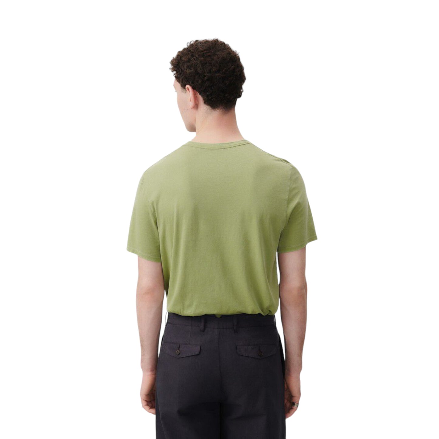 T-Shirt Uomo American Vintage Man Tee Shirt Devon - Verde Francis Concept