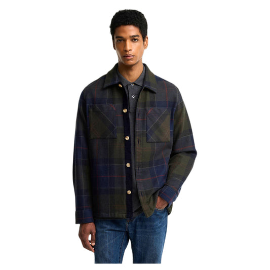 Camicia Barbour Oversized Tartan Overshirt - Shadow Classic Tartan