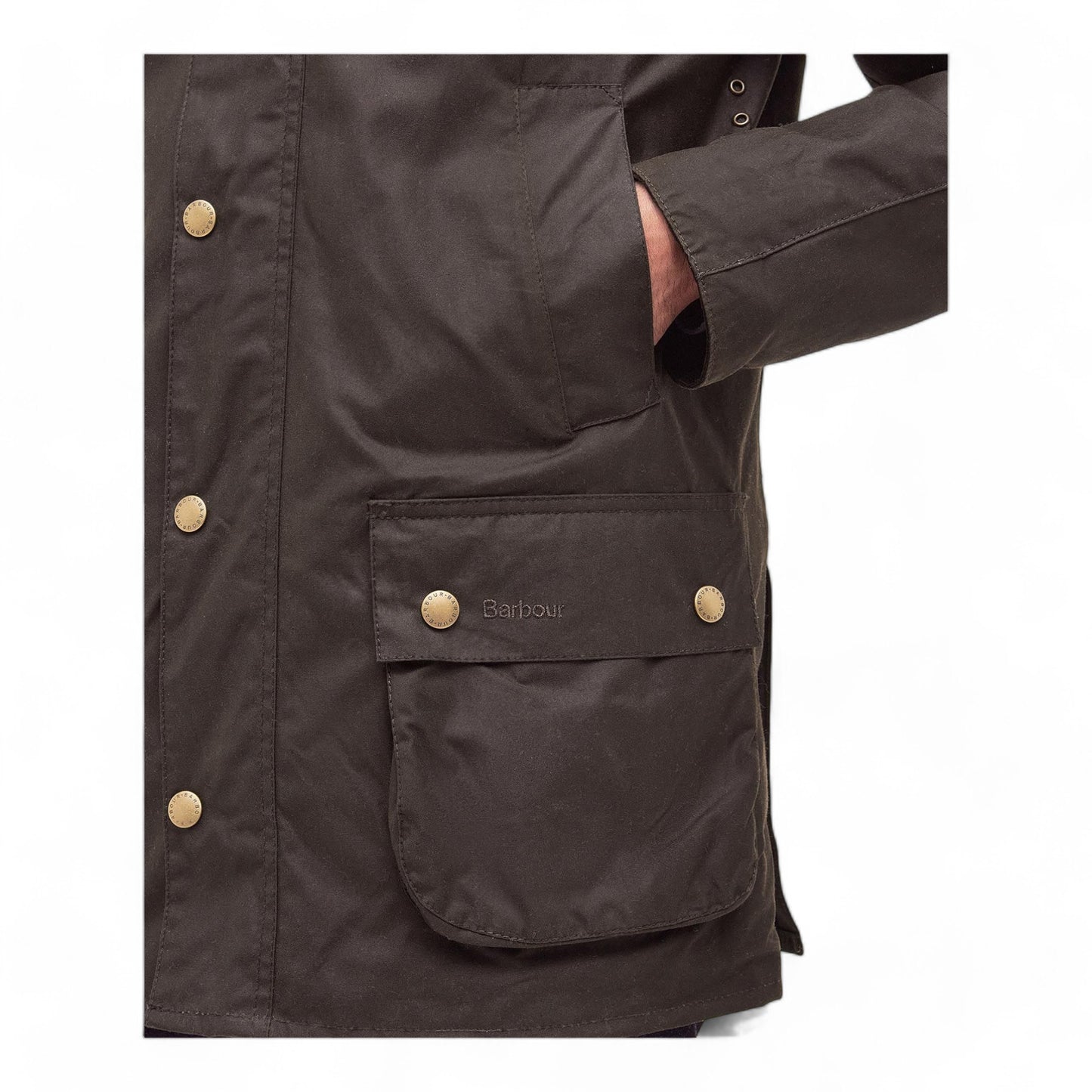 Giacca Barbour Ashby Wax Jacket - Olive Francis Concept