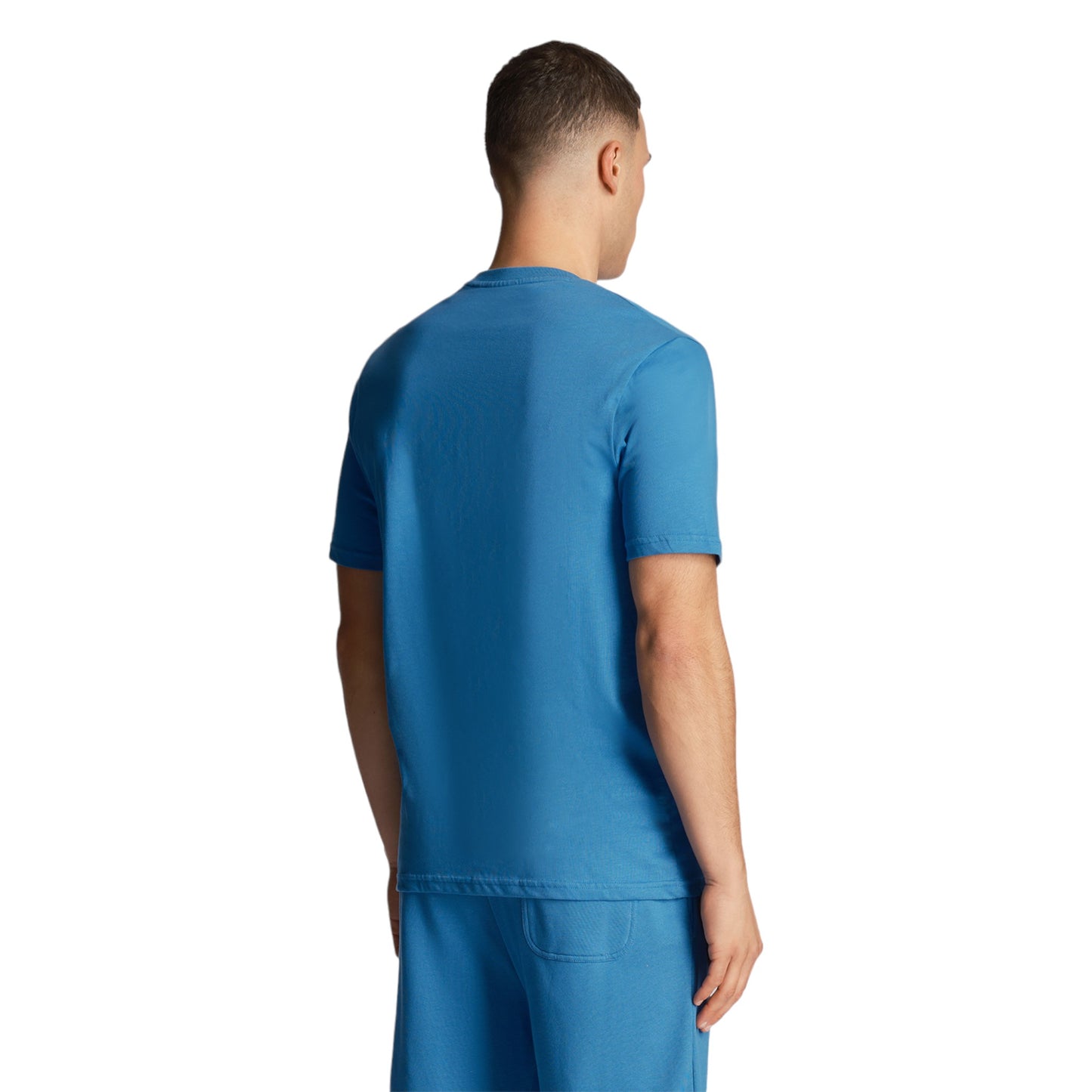 T-Shirt Uomo Lyle & Scott Plain - Blue Francis Concept