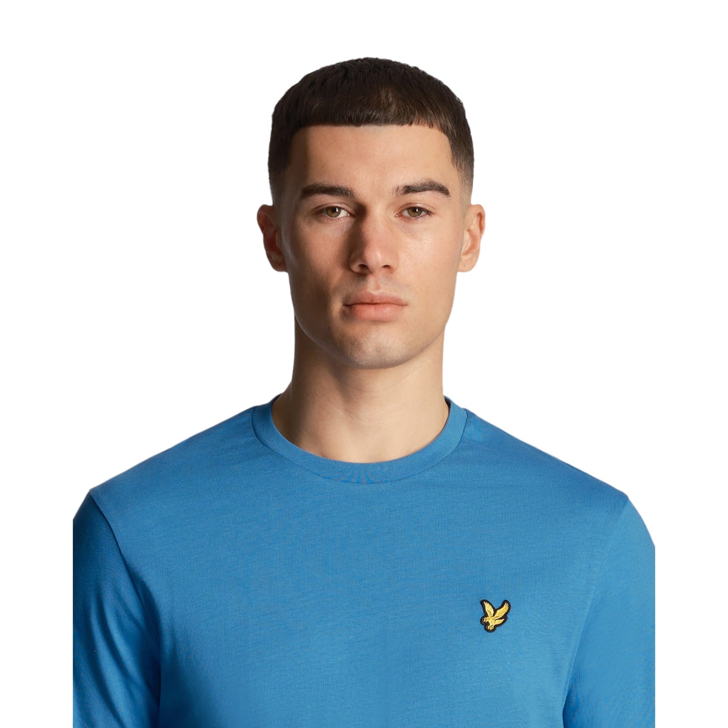 T-Shirt Uomo Lyle & Scott Plain - Blue Francis Concept