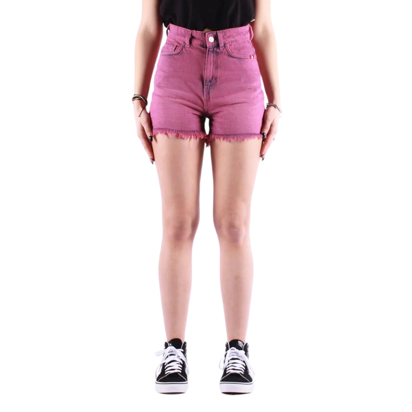 Amish Short Ivy AMISH Bull Crinkle - Blush Pink - Bermuda di Amish | Francis Concept