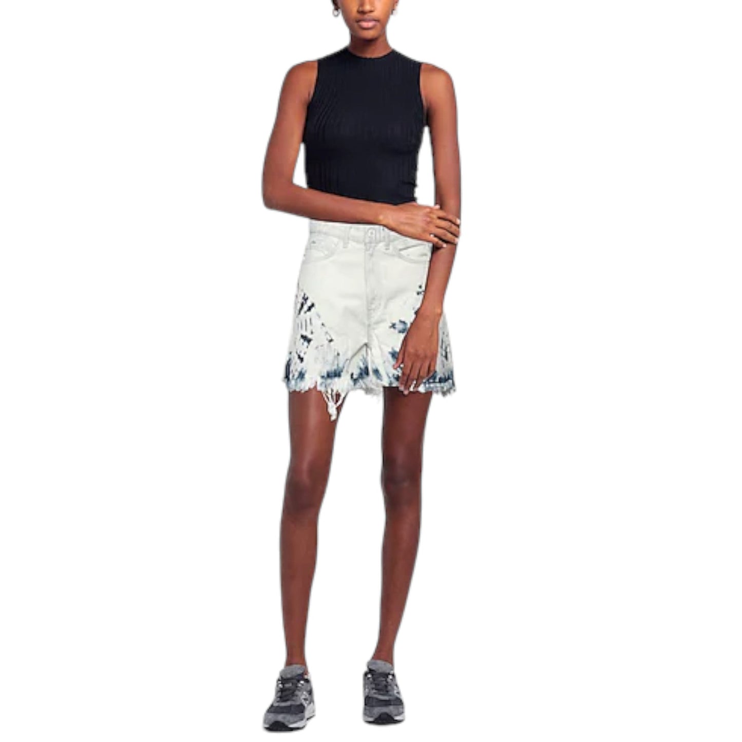Amish Short Ivy AMISH Denim - Tye Die Indigo - Bermuda di Amish | Francis Concept