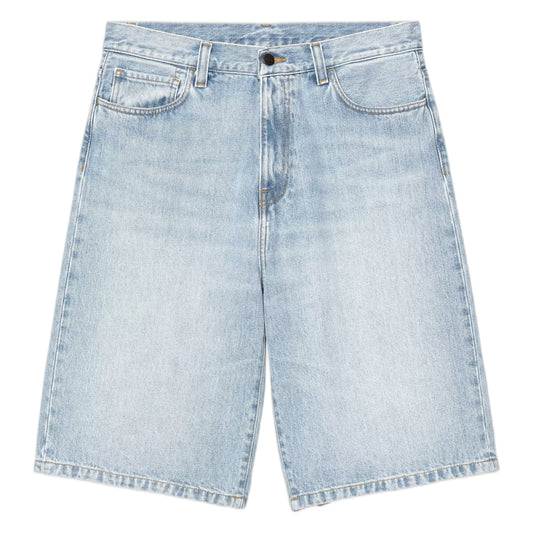 Bermuda Carhartt Wip Langdon Short - Blue heavy worn bleached