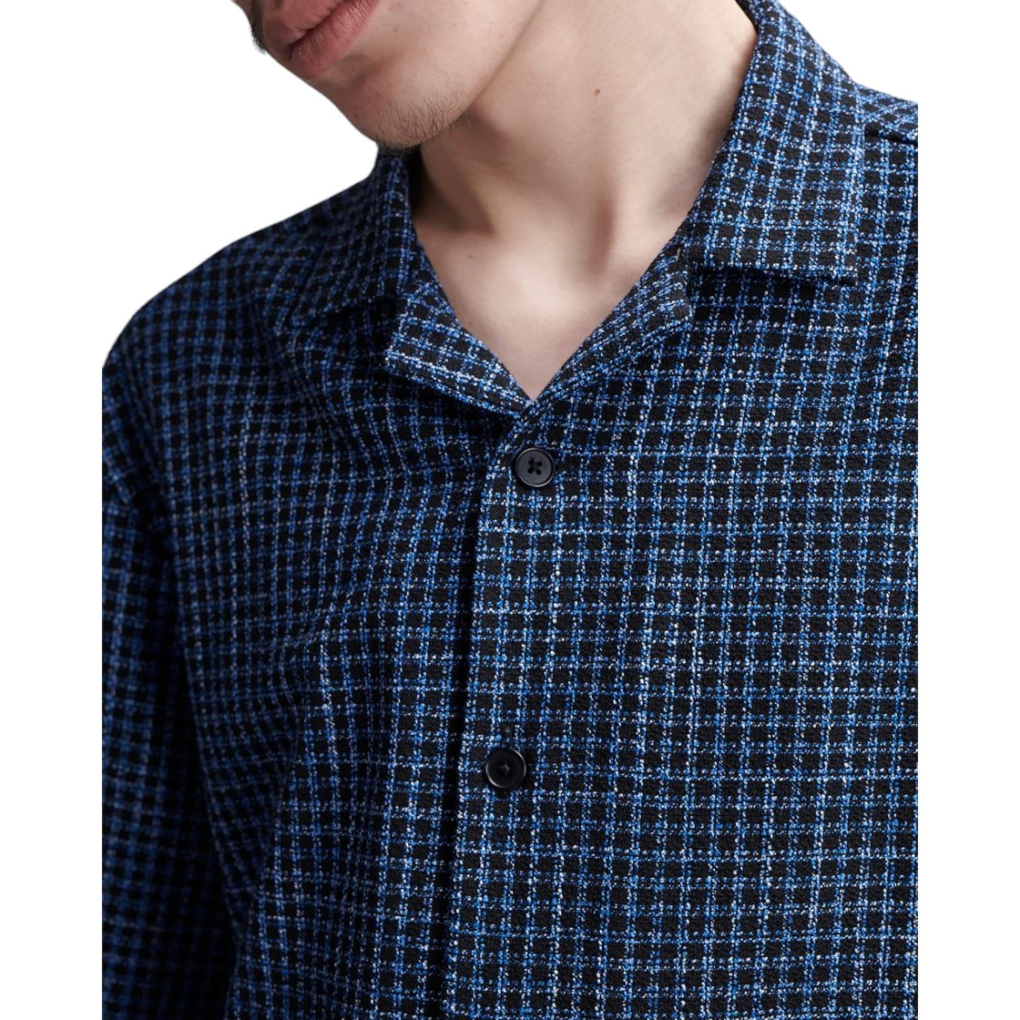 Bermuda Edwin Bazz Short - Blue / Black - Bermuda di Edwin | Francis Concept
