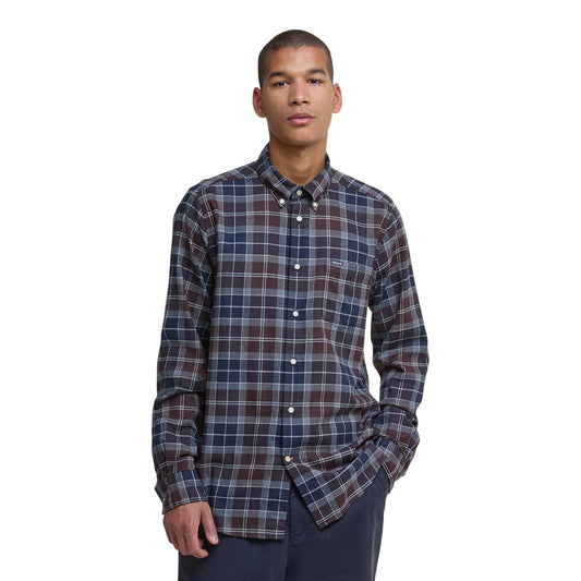 Camicia Barbour Fortrose Tailored Shirt - Tartan Midnight - Camicie di Barbour | Francis Concept