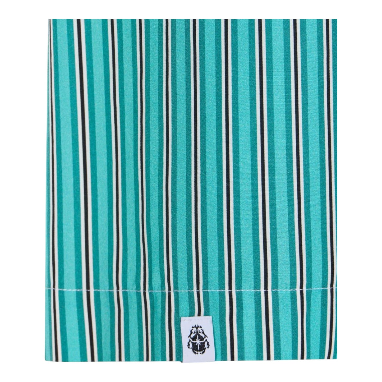 Camicia Edwin Saga Shirt SS - Green / White - Camicie di Edwin | Francis Concept
