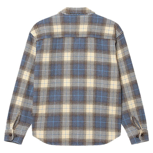 Camicia Obey Laurel Woven - Coronet Blue Multi - Camicie di Obey | Francis Concept