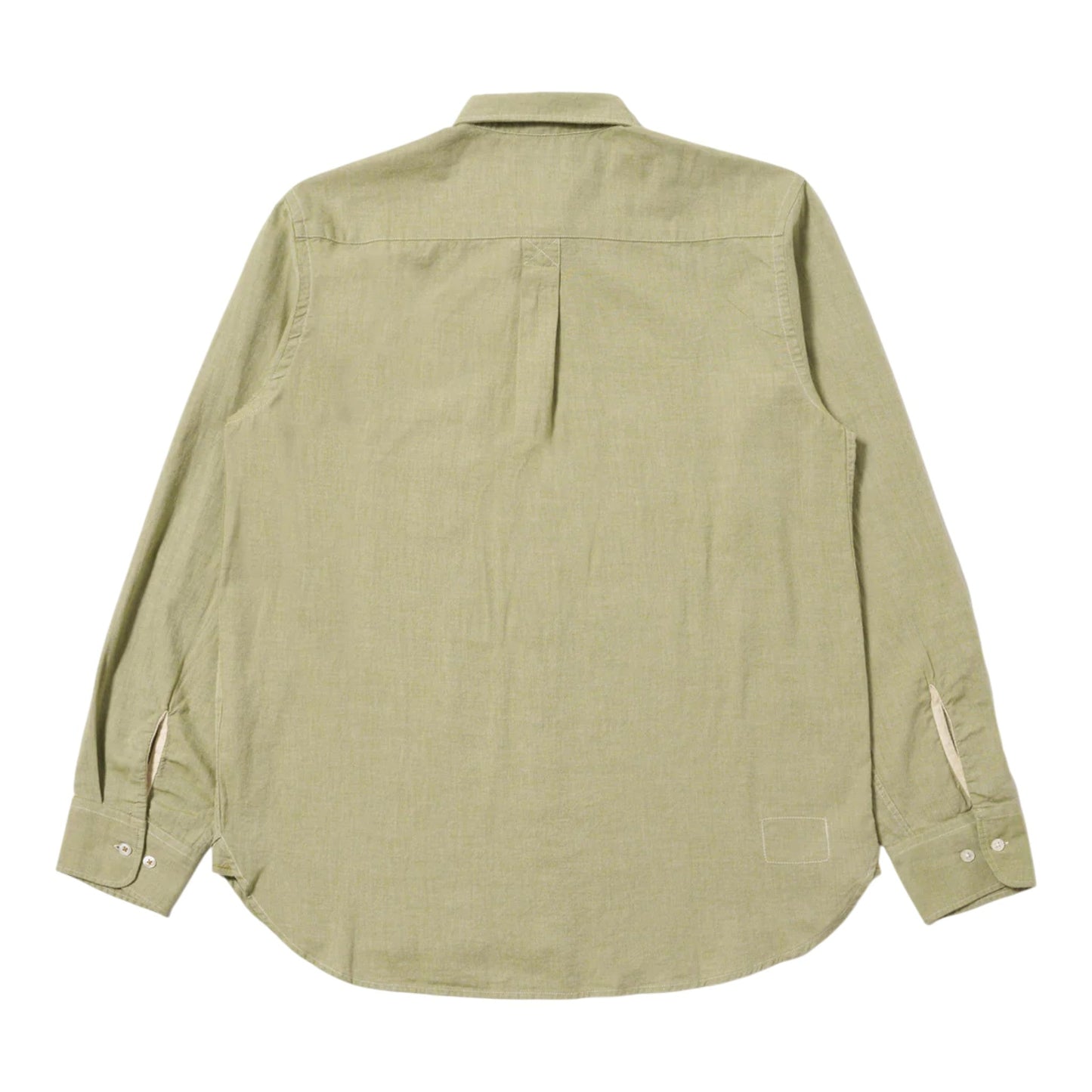 Camicia Universal Works Lazy Day Shirt Neptune Cotton - Green - Camicie di Universal Works | Francis Concept